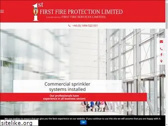 firstfireprotection.co.uk