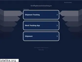 firstflightcouriertracking.in