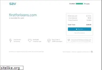 firstforloans.com