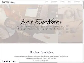 firstfournotes.com