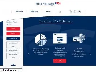 firstfreedombank.com