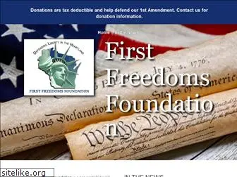 firstfreedomsfoundation.org