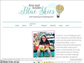 firstgradeblueskies.com