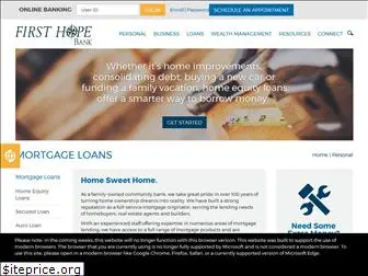 firsthopemortgages.com