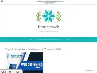 firstideawebevelopment.wordpress.com
