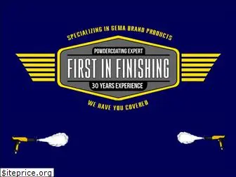 firstinfinishing.net