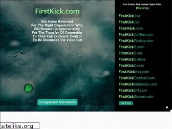 firstkick.com