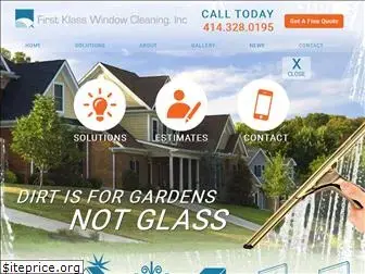 firstklasswindowcleaning.com