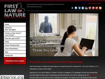 firstlawofnature.com