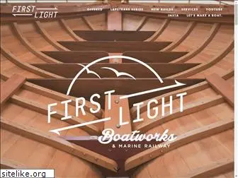 firstlightboatworks.com