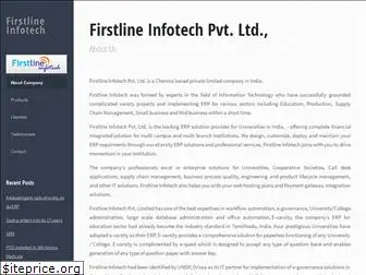 firstlineinfotech.com