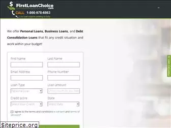 firstloanchoice.com