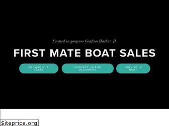 firstmateboatsales.com
