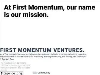 firstmomentum.vc