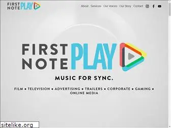 firstnoteplay.com