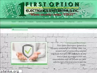 firstoptionelectronicssystem.com