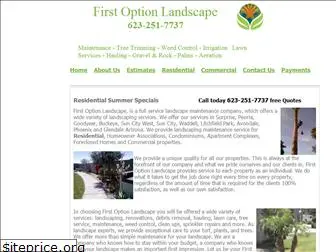 firstoptionlandscape.com