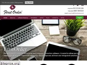 firstorderuk.co.uk