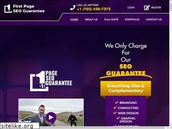 firstpageseoguarantee.com