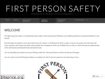 firstpersonsafety.com