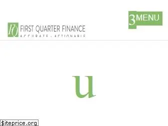 firstquarterfinance.com