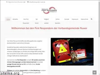 firstresponder-ruwer.de