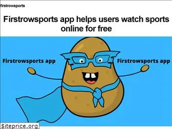 firstrowsportsapp.com