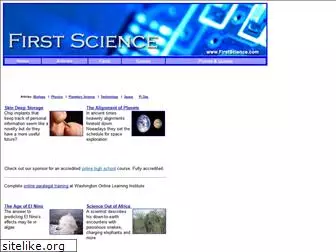 firstscience.com