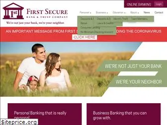 firstsecurebank.com