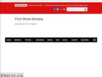 firstshowreview.com