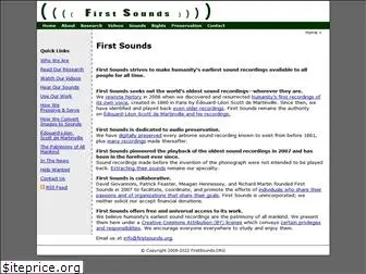 firstsounds.org