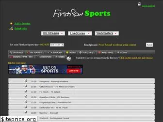 firstsrowsports.com