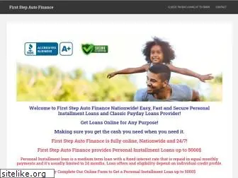 firststepautofinance.com