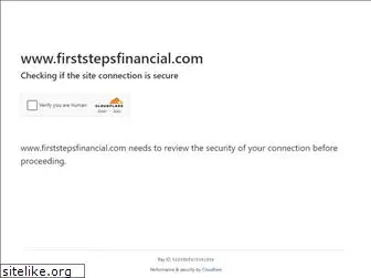 firststepsfinancial.com