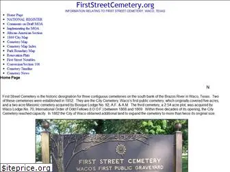 firststreetcemetery.org