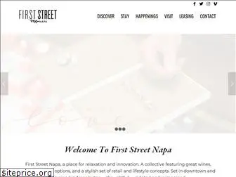 firststreetnapa.com