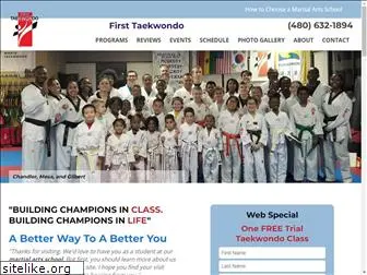 firsttaekwondoaz.com