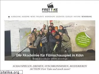 firsttake-schauspielakademie.de