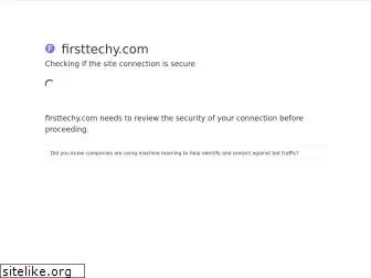 firsttechy.com