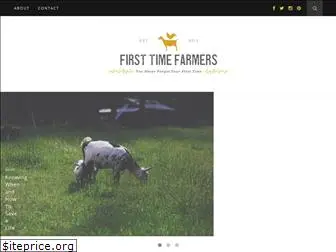 firsttimefarmers.com