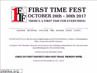 firsttimefest.com