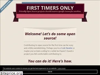 firsttimersonly.com