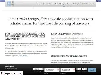 firsttrackslodge.com