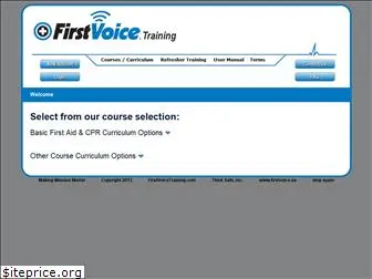 firstvoicetraining.com