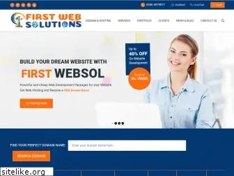 firstwebsol.com