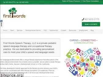 firstwordstherapy.com
