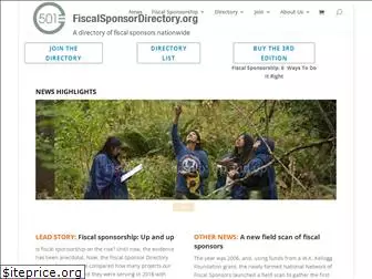 fiscalsponsordirectory.org