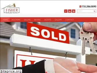 fisherrealtyandauction.com