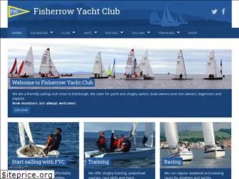 fisherrowyachtclub.com
