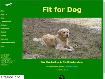 fit-for-dog.de